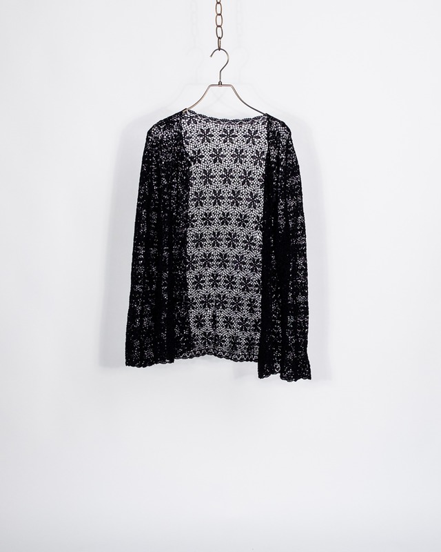 Black Lace Cardigan