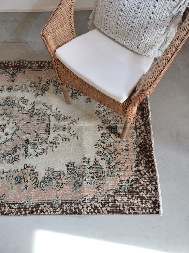 Turkish rug 210✕113cm No.383