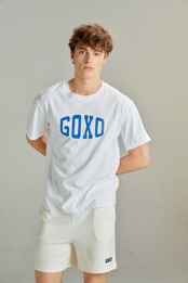 GOXO ゴーエックスオー フックスライススポーツフィットショートパンツ ホワイト ユニセックス