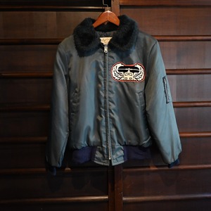 vintage helicopter flight jacket　683