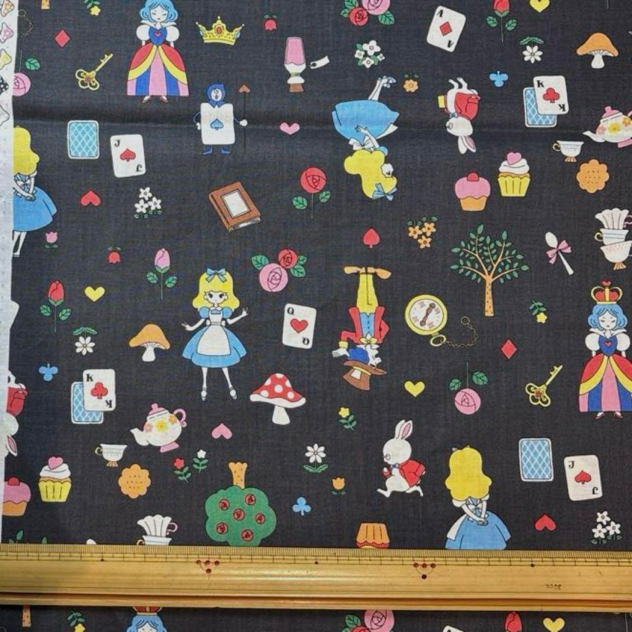 Cdr419◆50cm◆S◆綿100%シャーティング生地◆アリス