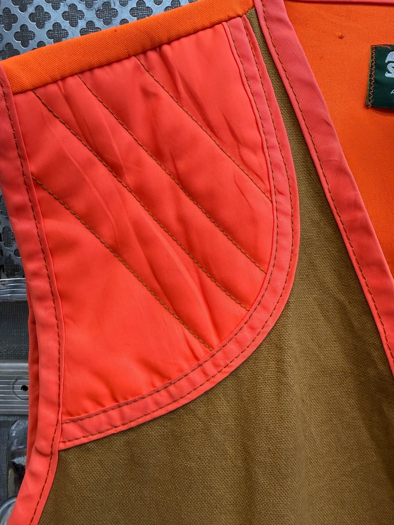 90s SAFTBAK Safety hunting vest / made in usa・画像19