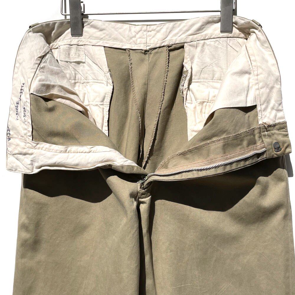 USARMY] Military Chino Trousers [1960s-] Vintage Chino Trousers W