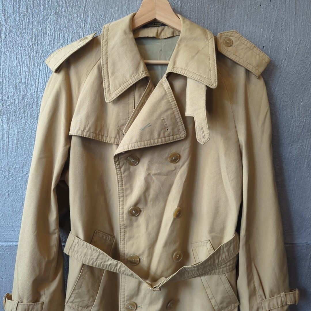 USED］80~90s Vintage Trench Coat Made In Poland | THE END