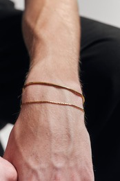 【Wire Skin Bracelet】/ GOLD