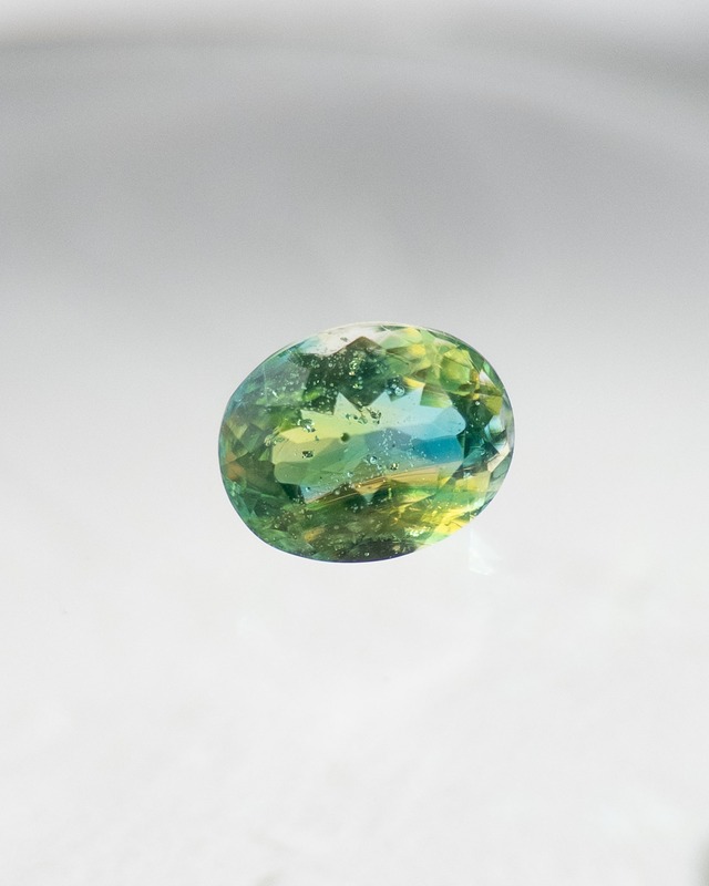 オーバル 10×8mm #277【硝子の宝石】箔入