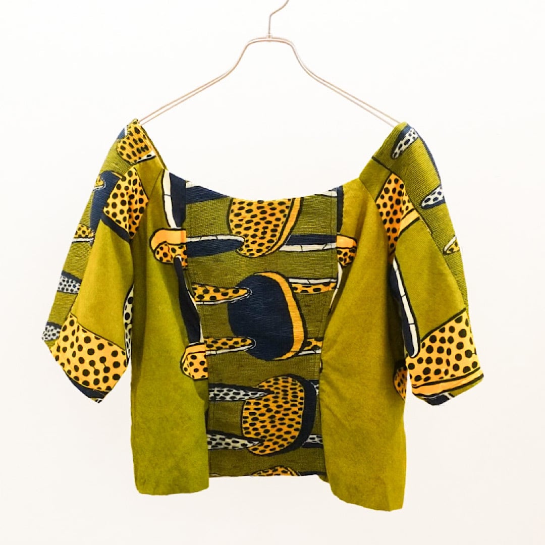 Vintage African batik design tops / ヴィンテージ アフリカン ...