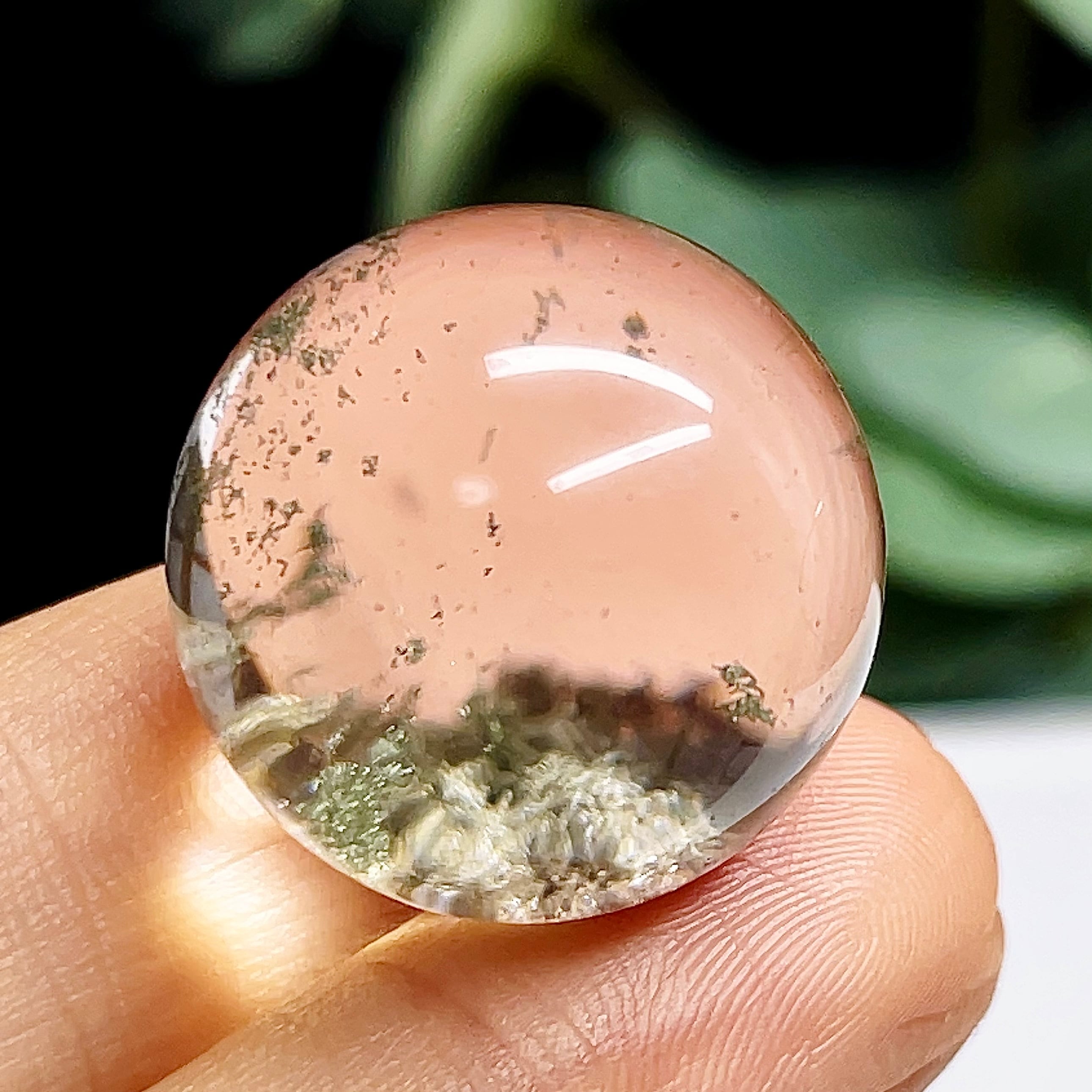 超美品】ガーデンクォーツ 丸玉 スフィア 庭園水晶 幽霊水晶 13 | 七彩 
