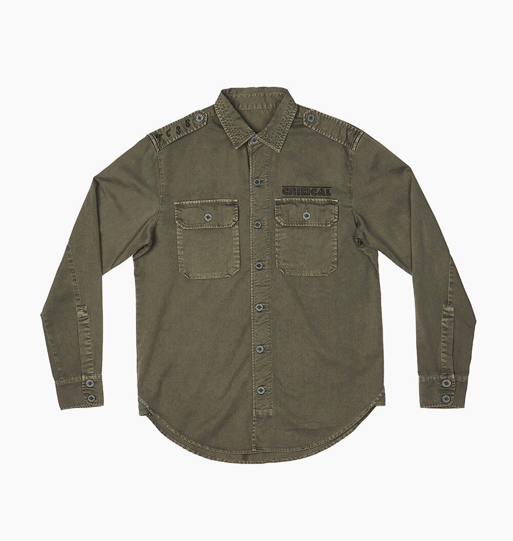 【TCSS】 ミリタリーシャツジャケット CARTEL LS SHIRT M TCSS】CARTEL LS SHIRT ミリタリー ジャケット シャツ | インポート
