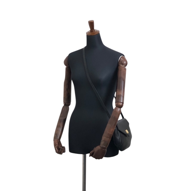 CELINE セリーヌ ショルダーバッグ ブラック ブラゾン レザー vintage ヴィンテージ オールド cfz6hr