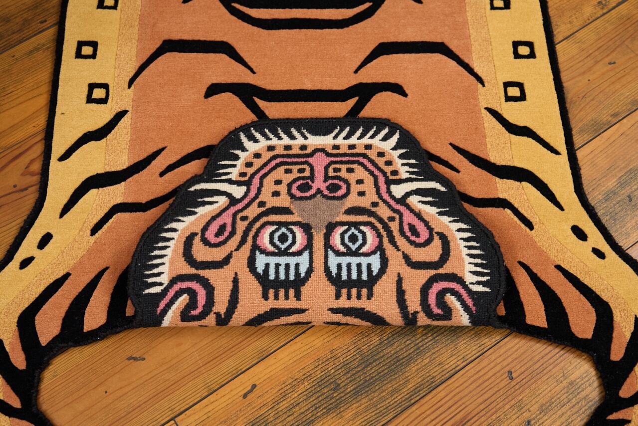 Tibetan Tiger Rug 《Lサイズ•ウール・オリジナル3・クラシックカラー