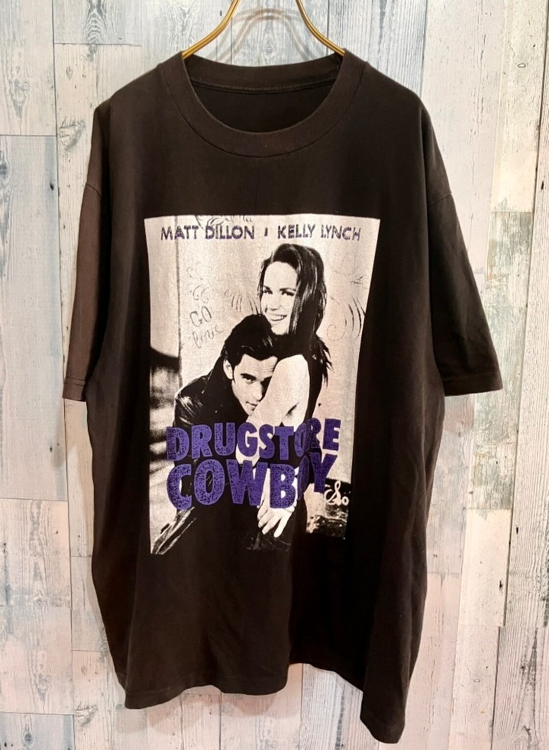 ビンテージDRUGSTORE COWBOY ドラッグストアカウボーイ Tシャツ 映画 