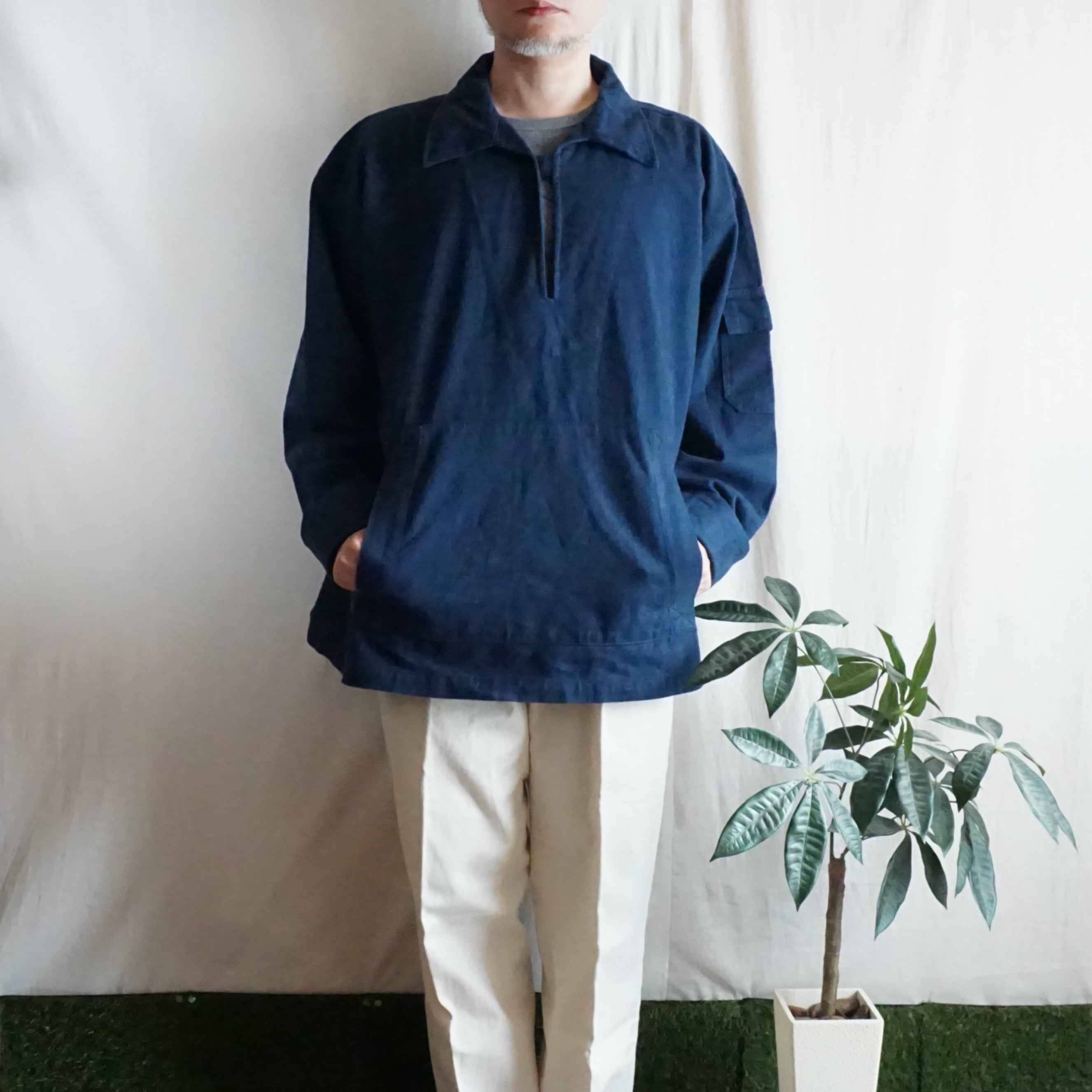 フランス フィッシャーマンスモック 90's France [C2707] | 古着屋