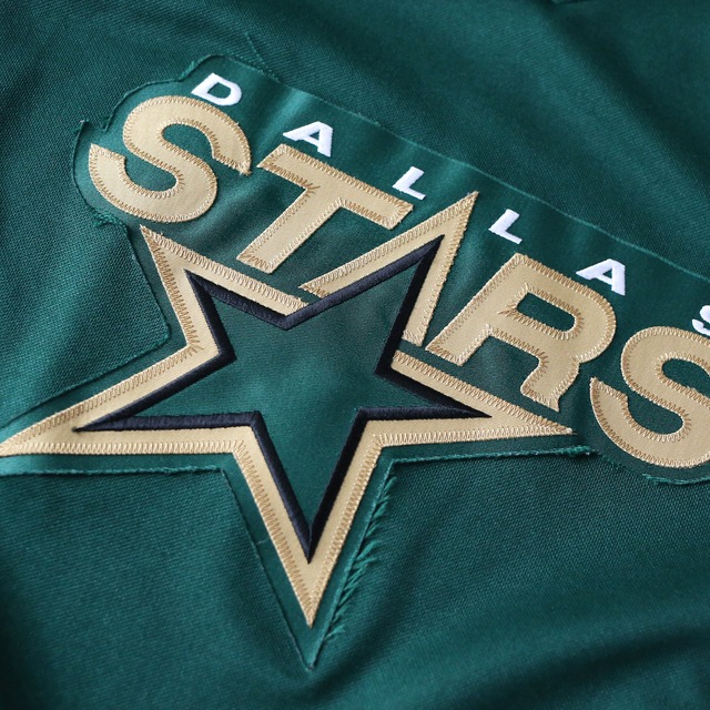 "Reebok×NHL" Dallas Stars over silhouette game shirt
