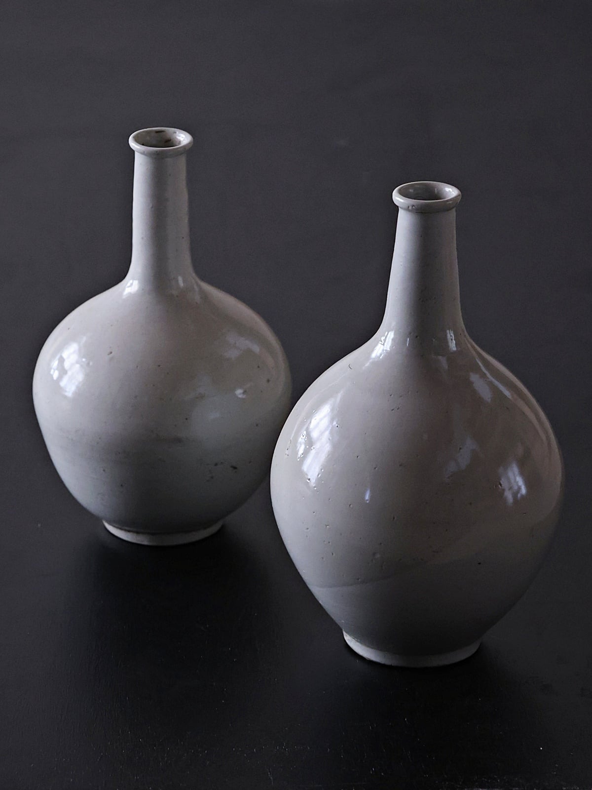 416『草花 人物 六角 面取壺』　/骨董品 古美術 古道具 アンティーク 器 ・ 壺 | アルドマ 古道具・古家具・アンティーク