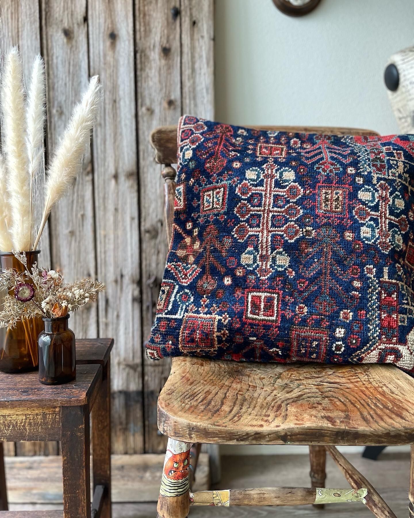 072】Antique Shiraz Cushion Cover 1900's - 1920's | ヴィンテージ ...