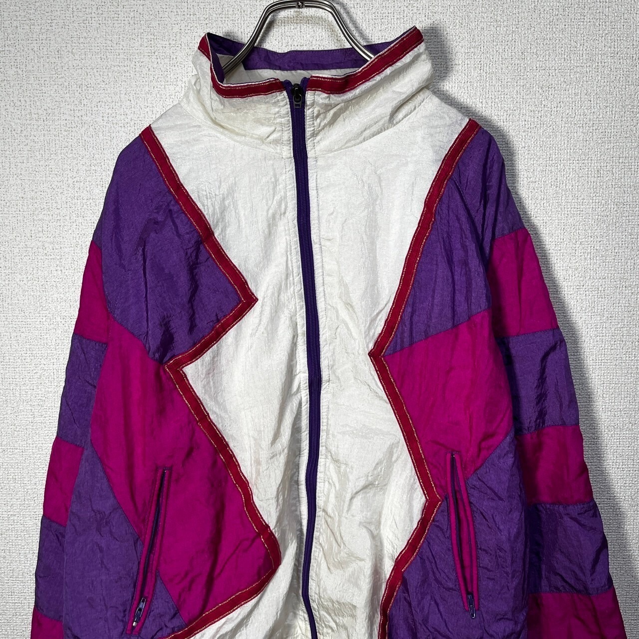 レアカラー 紫 THE NORTH FACE フリースジャケット ブルゾン ナイロン 