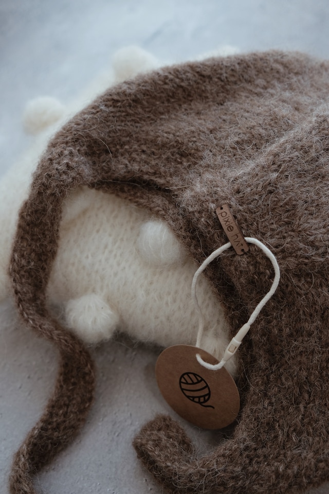 【pixie hat】(size18-24m) Kitty Hat