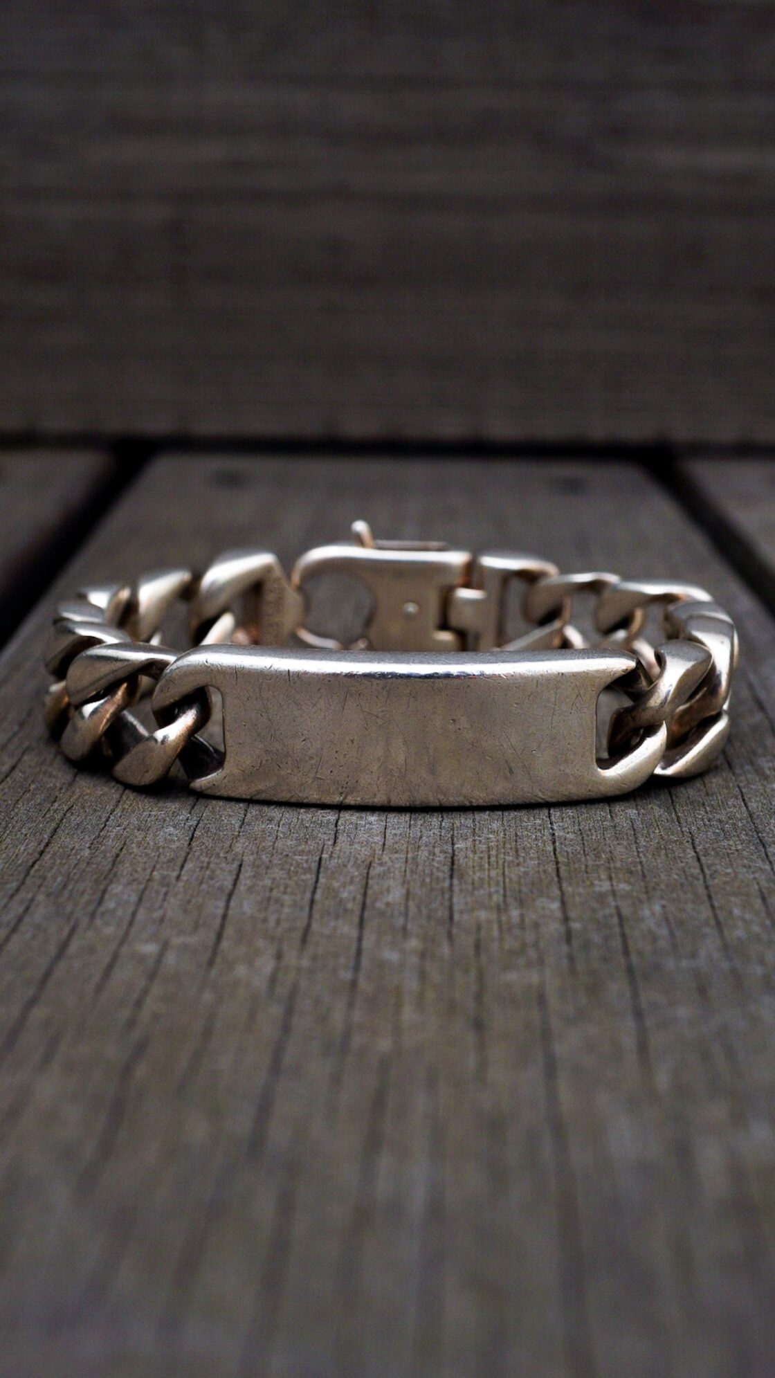 VINTAGE】TIFFANY&Co. ティファニー ヘビーウェイト ID ブレスレット 