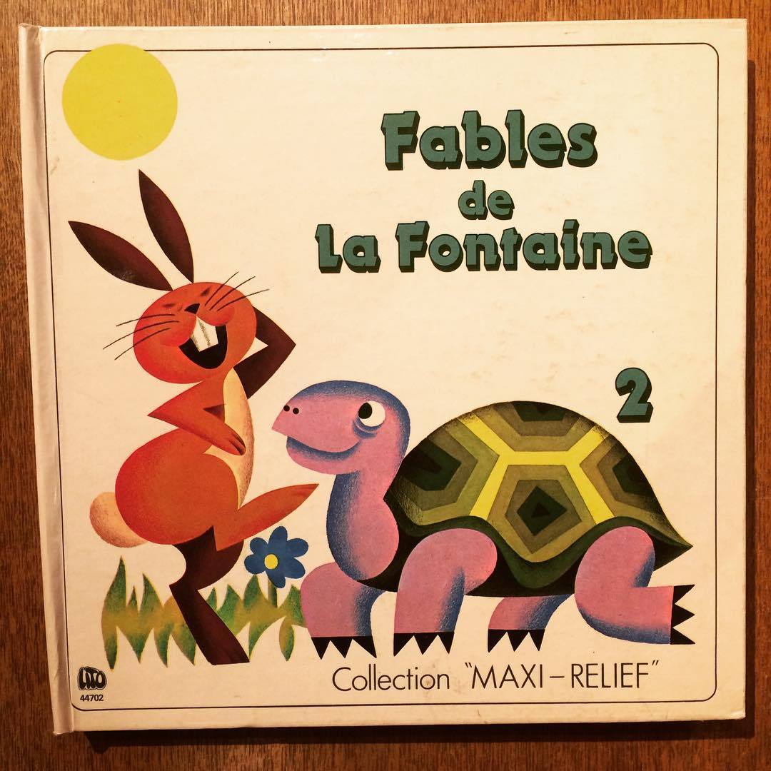 チェコのしかけ絵本（グスタフ・セダ）「Fables De La Fontaine: Pop-up Book／J. Pavlin、Gustav Seda」 - 画像1