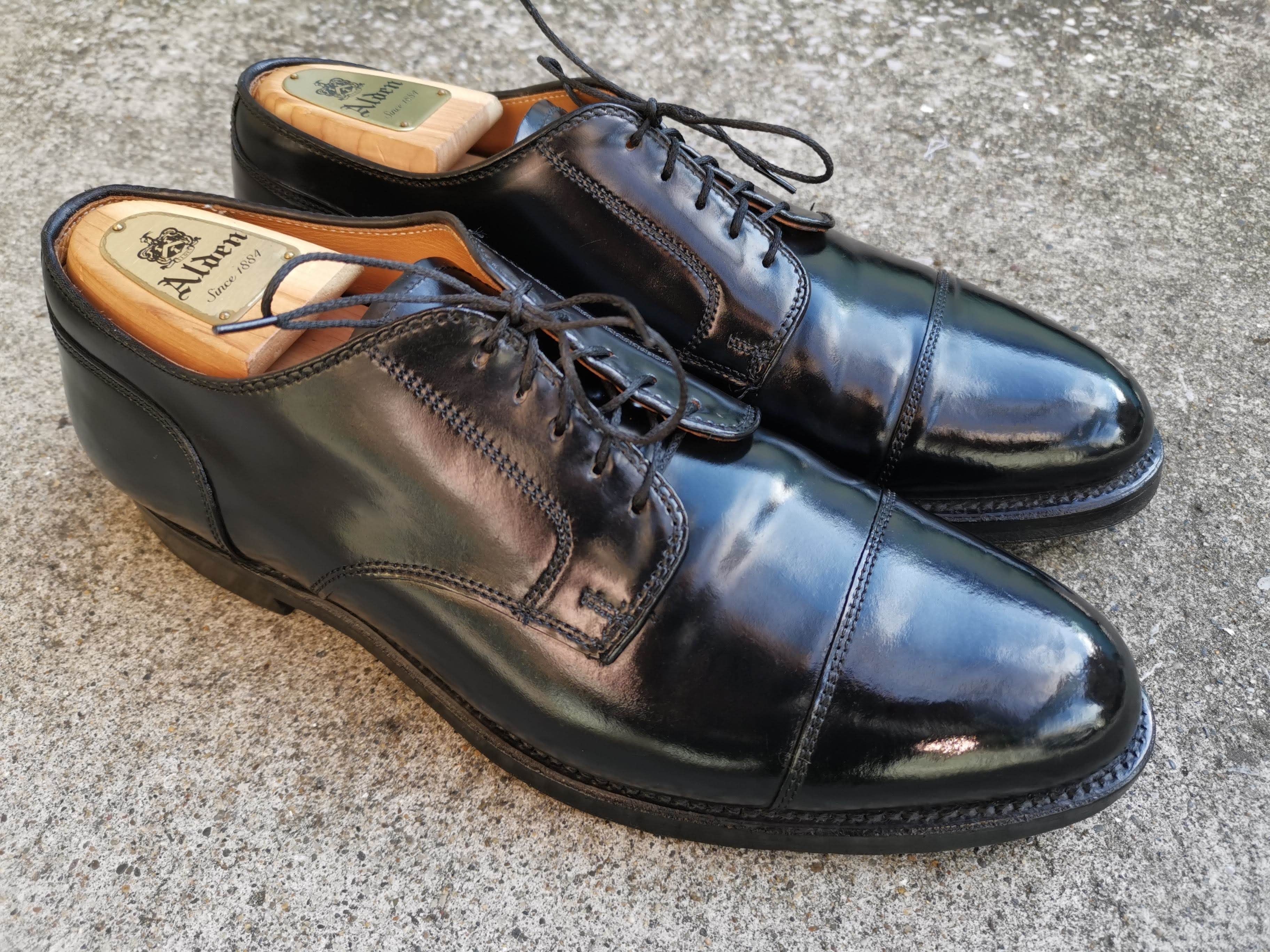 オールデン 外羽根ストレートチップ「2161」 コードバン アバディーンラスト サイズ10D