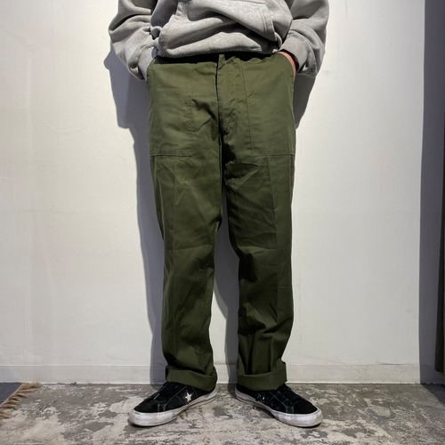 US.ARMY used cotton polyester baker pants SIZE:表記無し