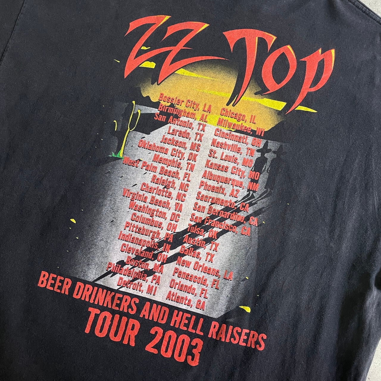 ビッグサイズ 00年代 ZZ TOP MESCALERO 両面プリント バンドTシャツ