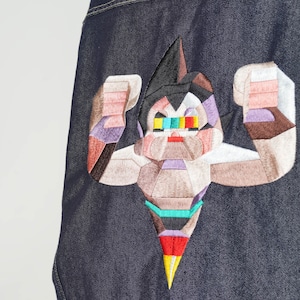 Spectrum Shishu Denim JKT "ATOM" feat.MonkeyDesign【D.Navy】