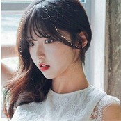 前髪ウィッグ超薄型 エクステ 超自然 もみあげ付きウィッグ (淡い茶色)