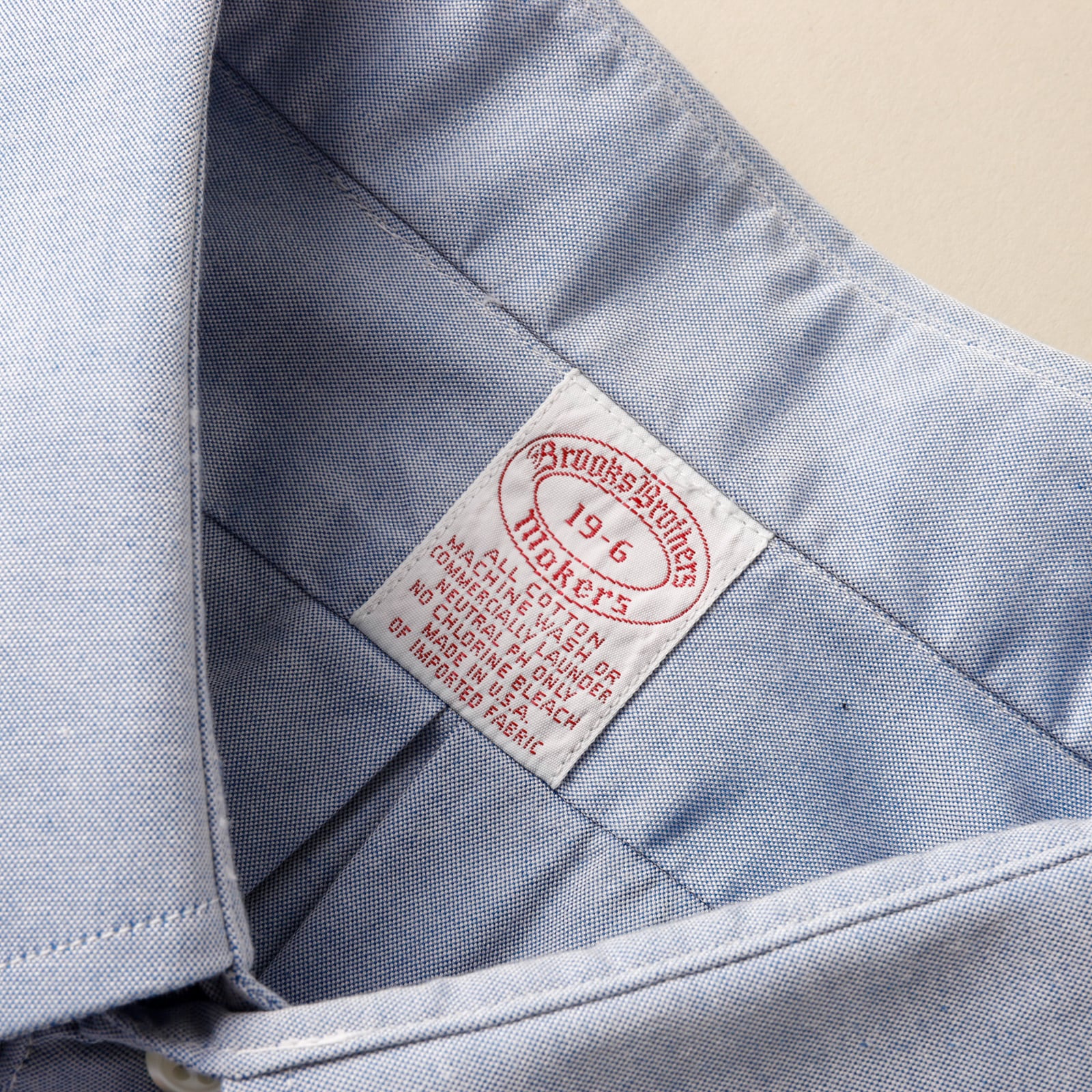 超貴重　Brooks Brothers 米国製BDシャツ 未使用】90s BROOKS BROTHERS Vintage cotton Shirt S/S big