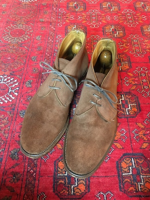 ◎.Tricker's SUEDE LEATHER CHUKKA BOOTS MADE IN ENGLAND/トリッカーズスウェードレザーチャッカブーツ 2000000046341