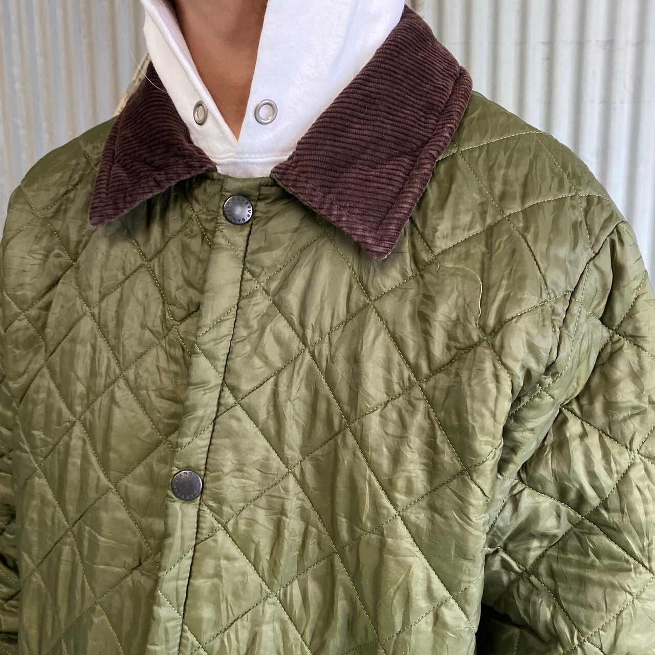 〜年代 ビンテージ 旧3ワラント 英国製 Barbour バブアー