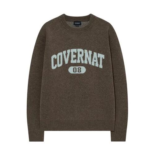 ☆TXT スビン 着用！！【COVERNAT】Center Archigo Knit Brown | もごつ