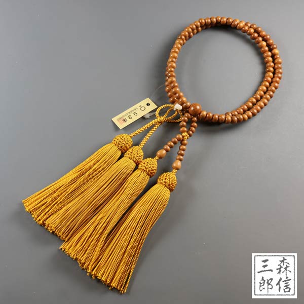 宅配便送料無料】浄土真宗 女性用 数珠 正梅 しょううめ 正絹房 (房色