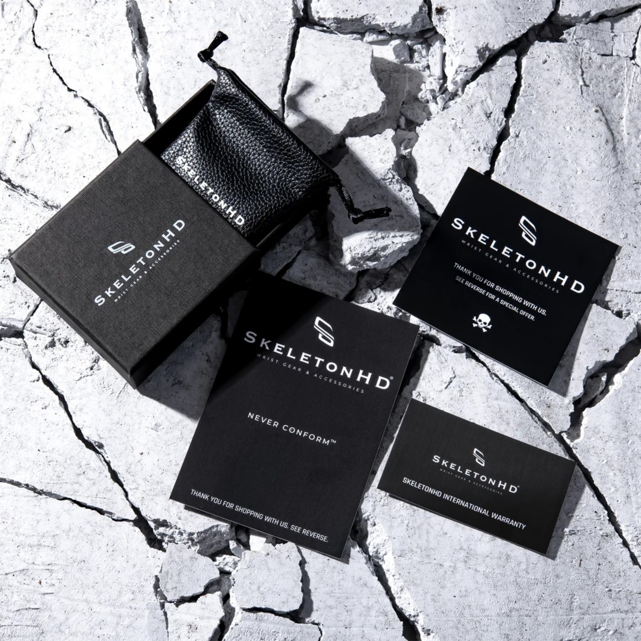 SkeletonHD スケルトンエイチディー ブレスレット Dark Purple SLK-M058