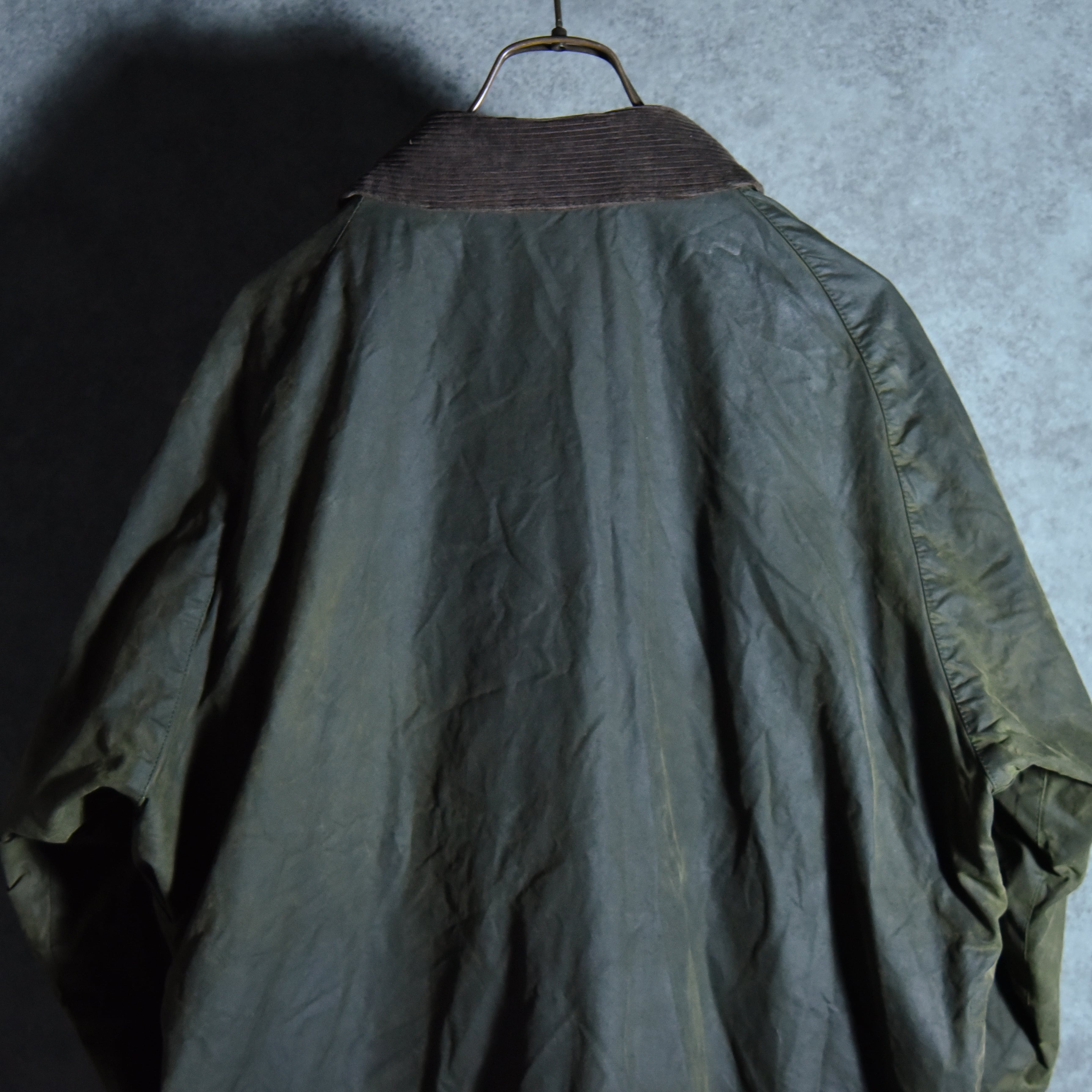 90s Barbour BEAUFORT Size46 バブアー ビューフォート 3ワラント