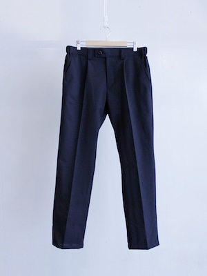 Garage.U.W PTT WIDE SHIRRING TROUSERS CD DARKNAVY