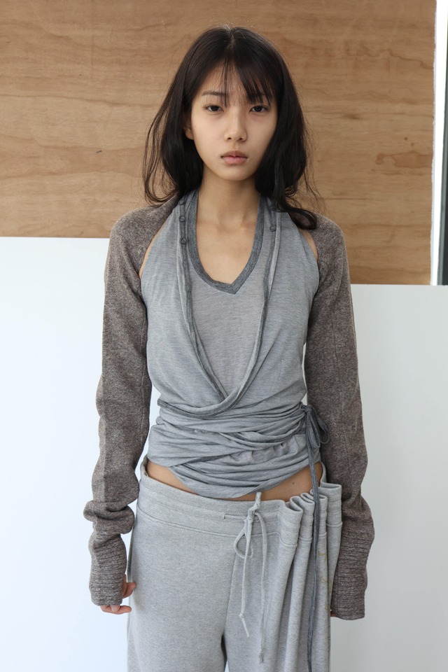 【ulikasanctus】Halter wrap sleeveless