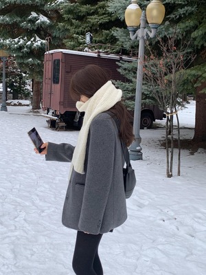 [LITER] edit wool coat jacket