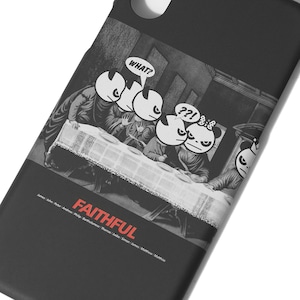 SALE【HIPANDA ハイパンダ】iPhone ケース LAST SUPPER PARODY iPhone XS MAX CASE / BLACK