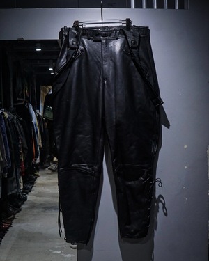 【add (C) vintage】Vintage Leather Motorcycle Pants