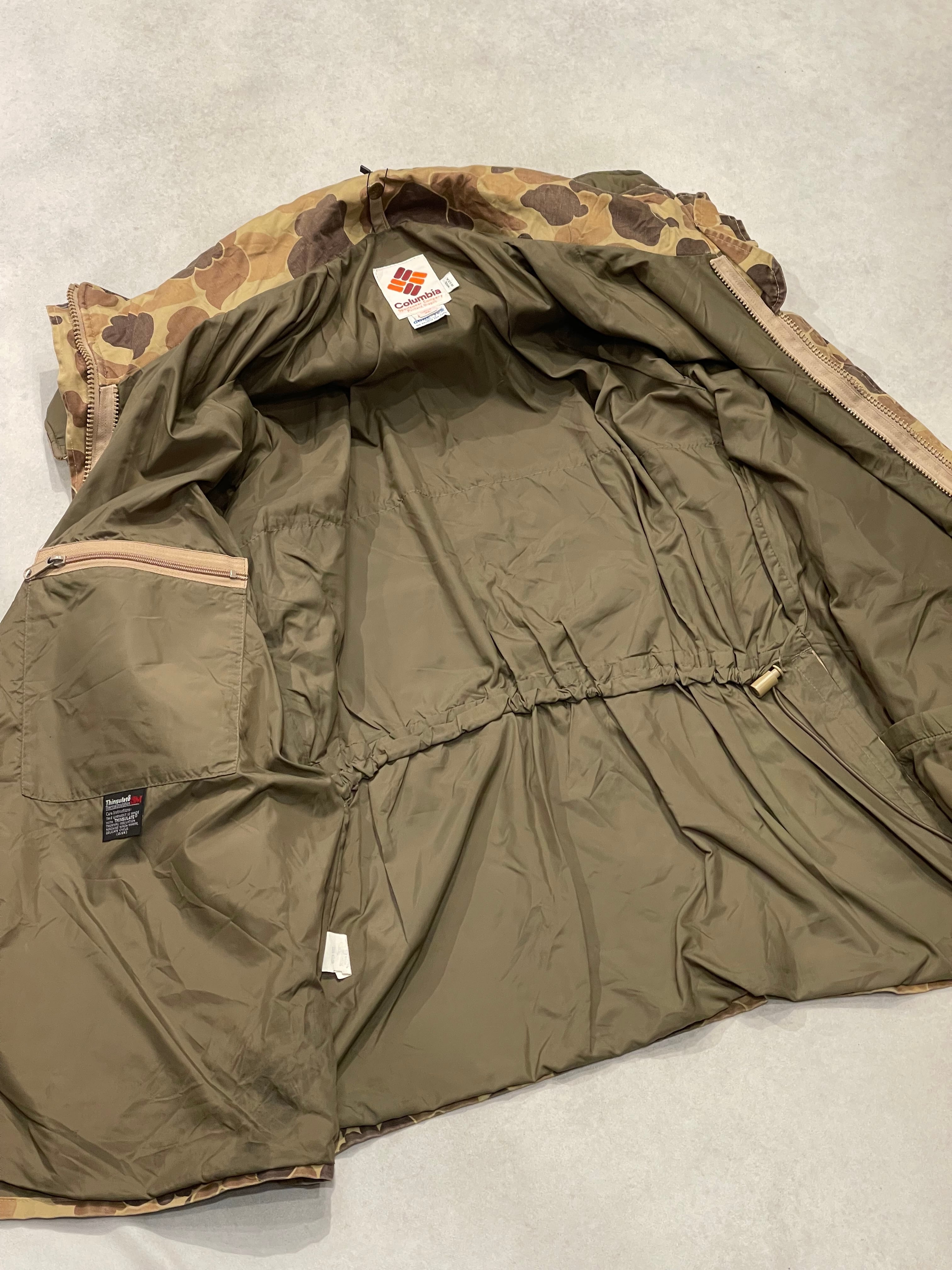コロンビア 70〜80's カモ ハンティング ジャケット パタゴニア USA Special