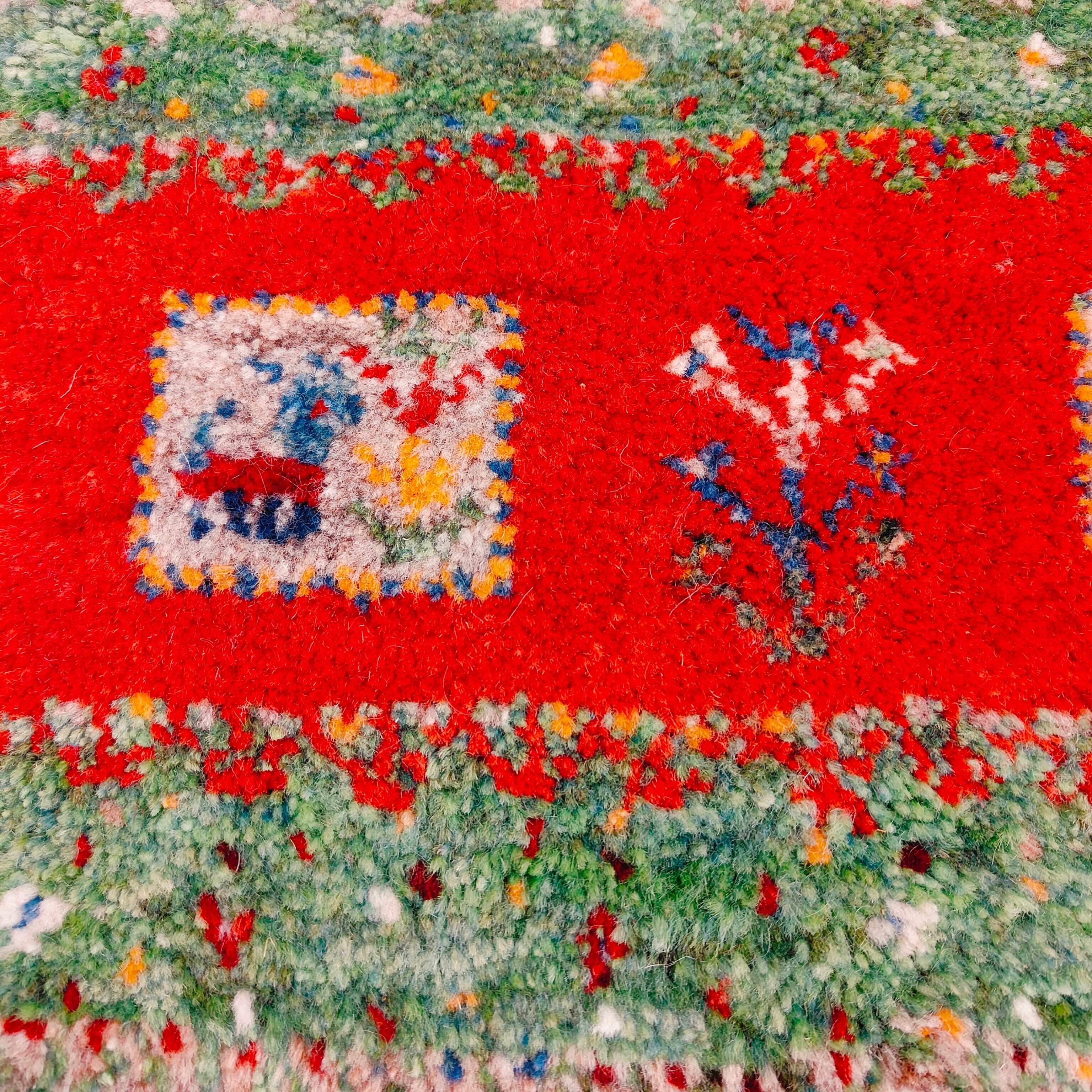 ギャベ GABBEH (Kheshti) ギャッベ / Gabbeh 41cmx45cm | Sena Collection