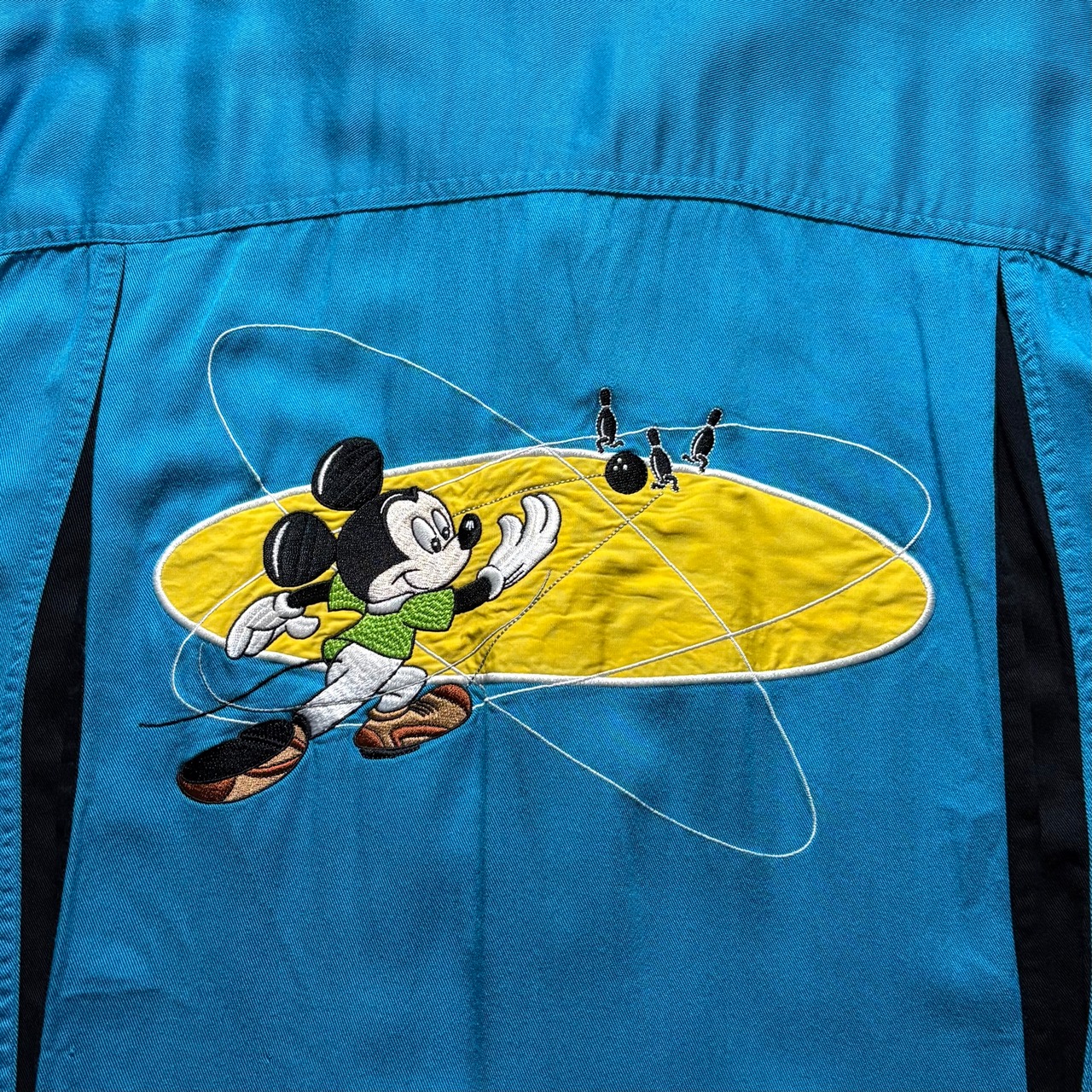 vintage DISNEY rayon bowling shirt