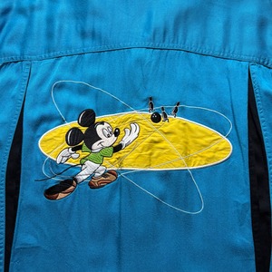 vintage DISNEY rayon bowling shirt