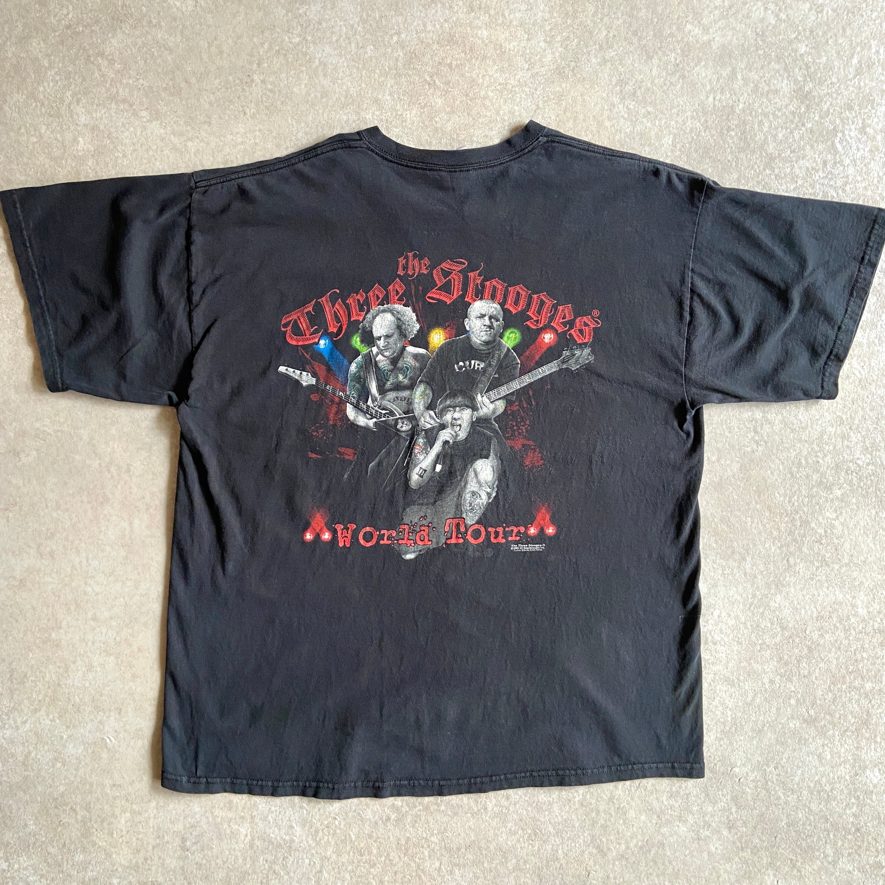 The Three Stooges World Tour Tee XL H096