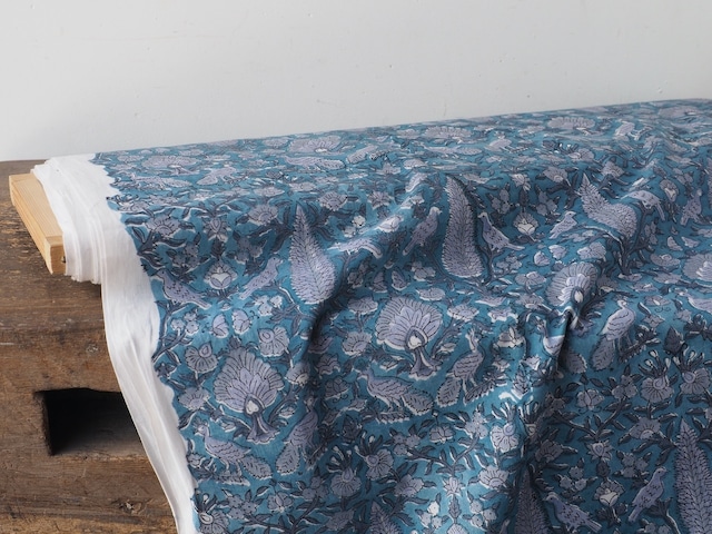 block print fabric d44