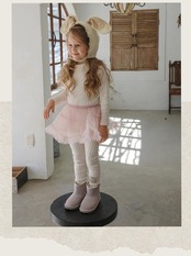 韓国子供服 / 26winter / puella FLO / アンディレギンス / キッズ / 冬服 *90~140*