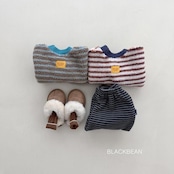ブラックビーン / blackbean / ビショントレーナー / 韓国子供服 / キッズ / 26winter〖取寄〗*ベビーS~XL*