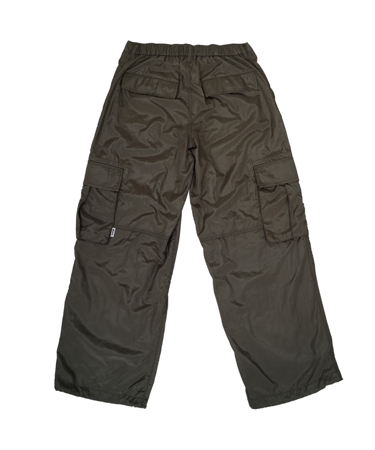 【#Re:room】SATIN NYLON WIDE CARGO PANTS［REP240］